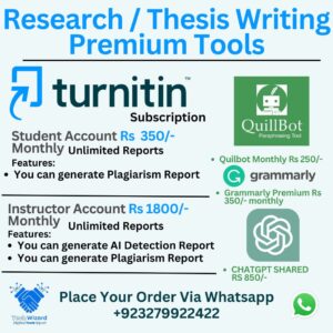 Thesis Writing Premium